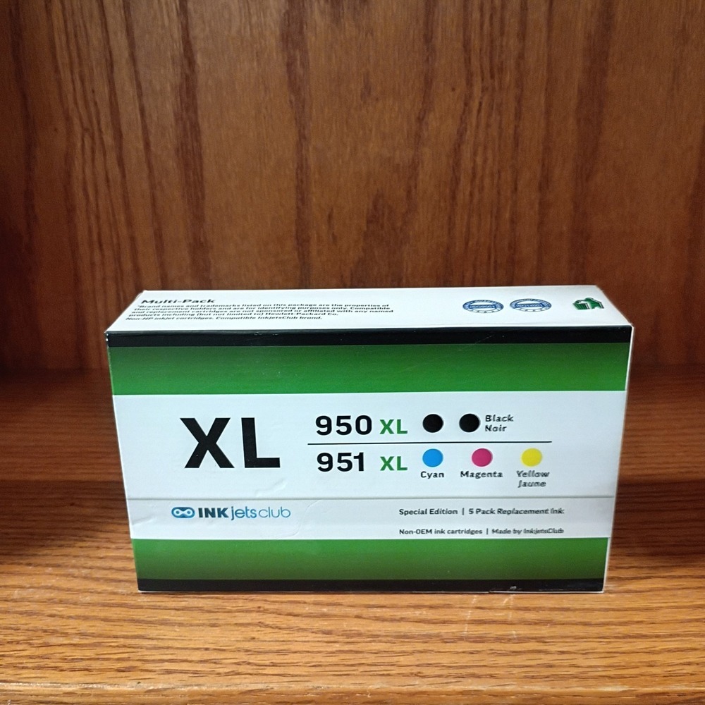Ink Jets Club 950 XL - 951 XL Special Edition 5 Pack  Replacement Printer Ink